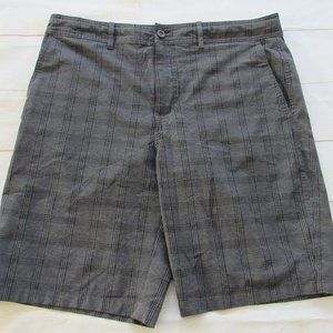 Goodfellow Men Board Shorts Gray Stripes Size 34